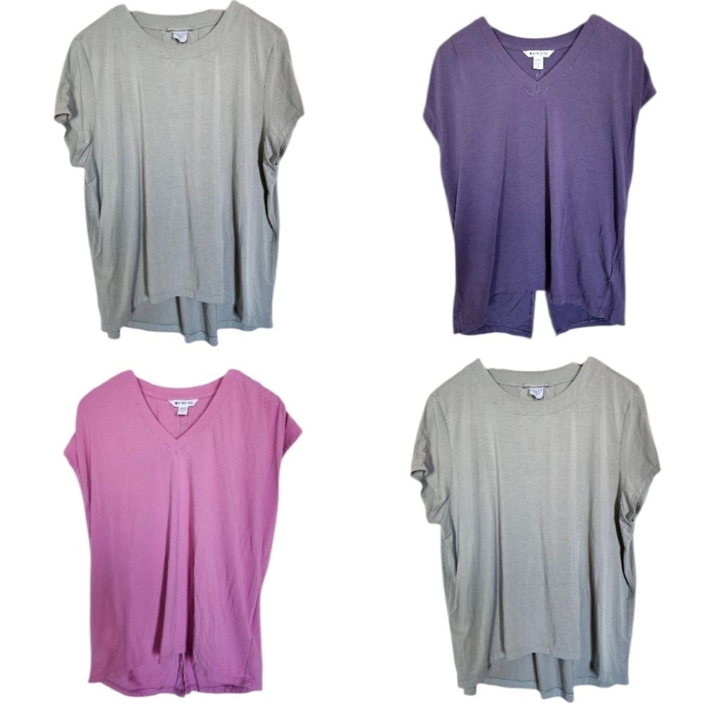 Athleta T-Shirt Bundle Lot Of 4 Size Small